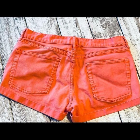 J. Crew | Shorts | Coral Denim | Hipslung | Womens | Size 8 - Picture 5 of 5